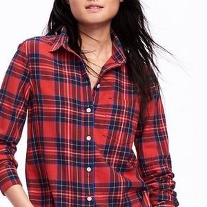 Flannel button up
